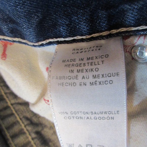 True Religion  Brand Jeans Blue Size 34 - Picture 10 of 14